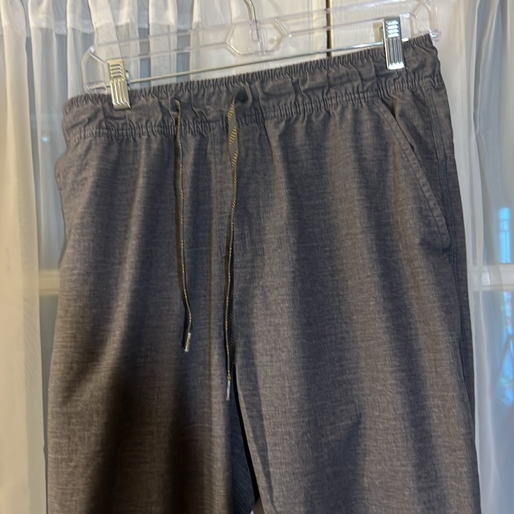 PRANA Breath Joggers Men’s Medium Gray lightweight Athletic Pants